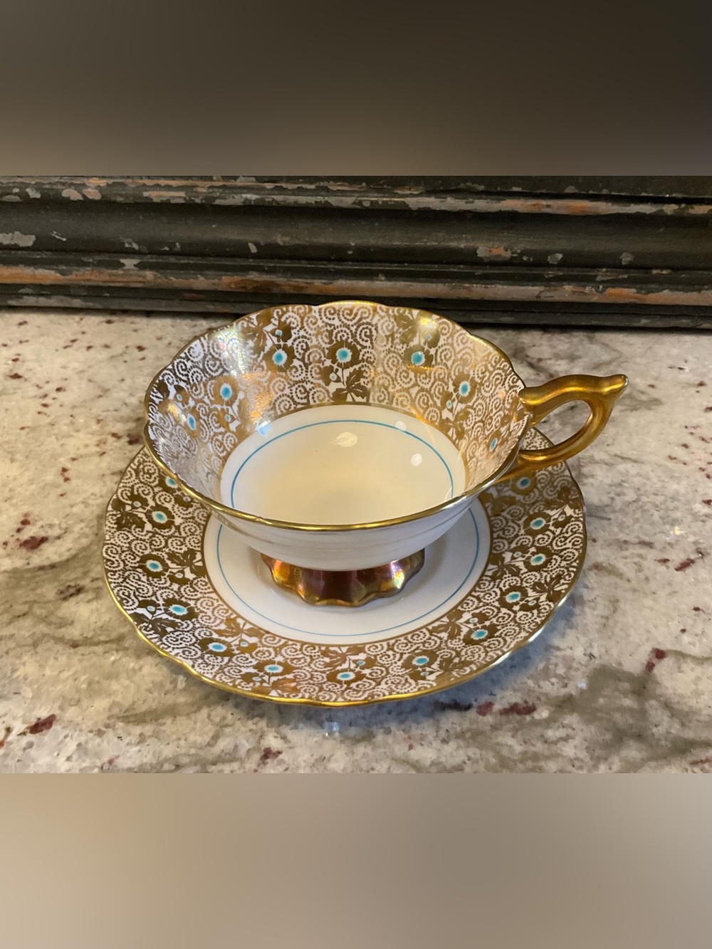 Royal Stafford England bone china Teacup and Saucer Set